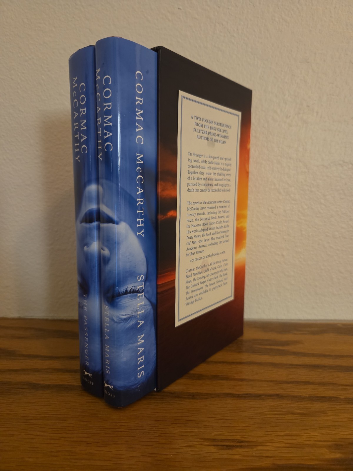 Cormac McCarthy THE PASSENGER & STELLA MARIS BOX SET SIGNED First Editions 🆕 ✅