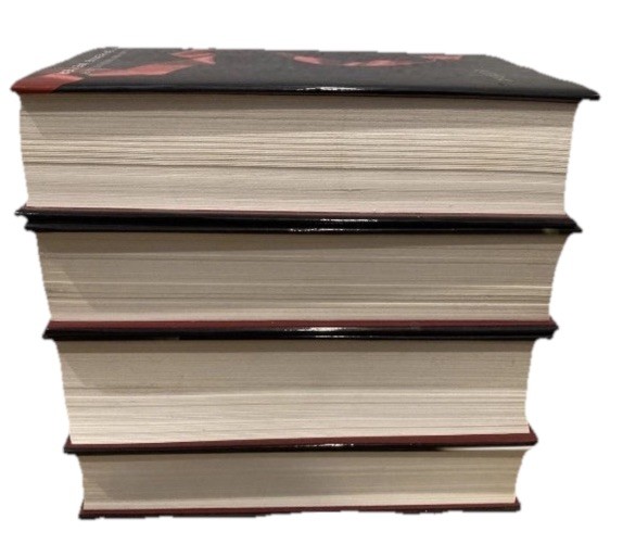 Twilight Saga Series #1–4 HC Set First Editions Stephenie Meyer w/ DJs 2005–2008