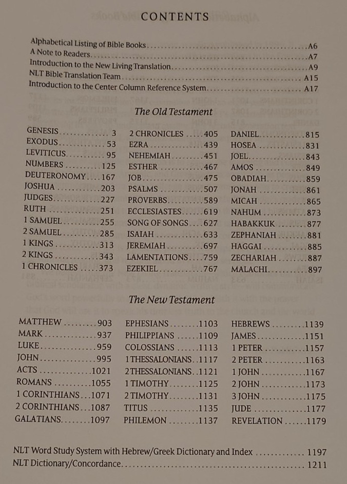 Hendrickson Holy Bible NLT Center Column Reference Ed. 2020 Loose Leaf 3-Ring