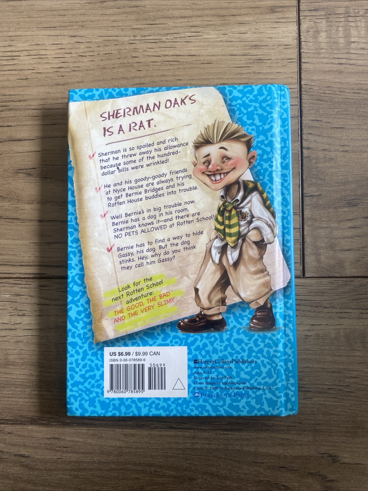 The Great Smelling Bee (Rotten School 2) – Hardcover Signed By Stine, Rl – GOOD