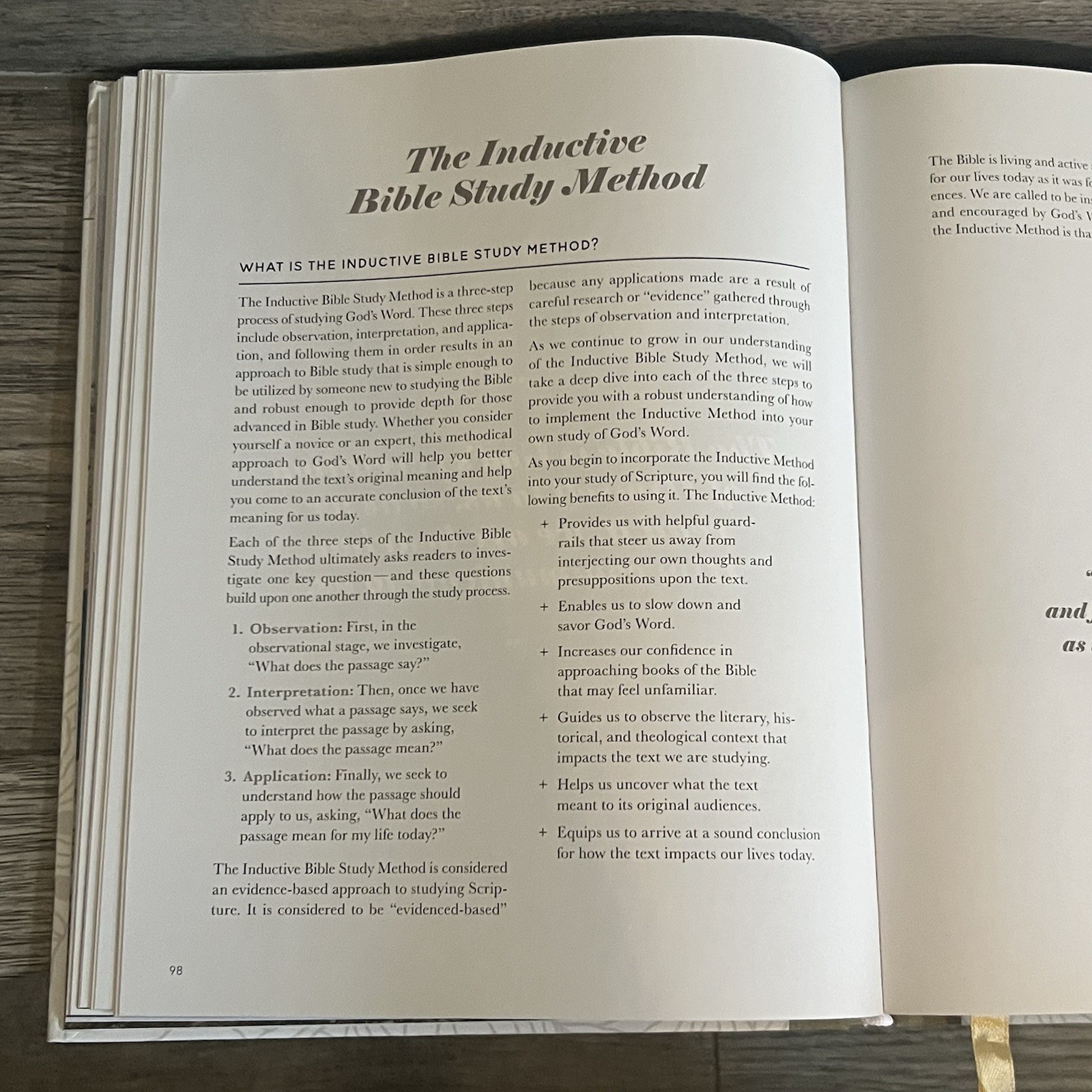 The Bible Study Handbook by The Daily Grace Co. (Hardcover, 2024)