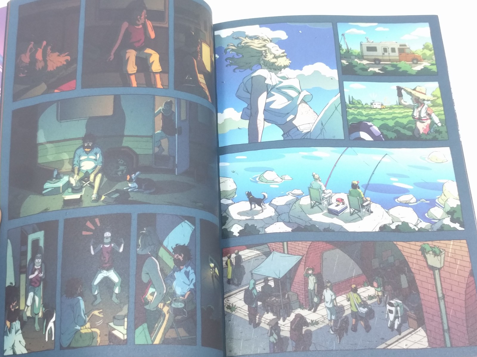 Moom Comics: Silence 1+2 & 3+4 (2 Book set) Sci-Fi, Horror, History, Fantasy
