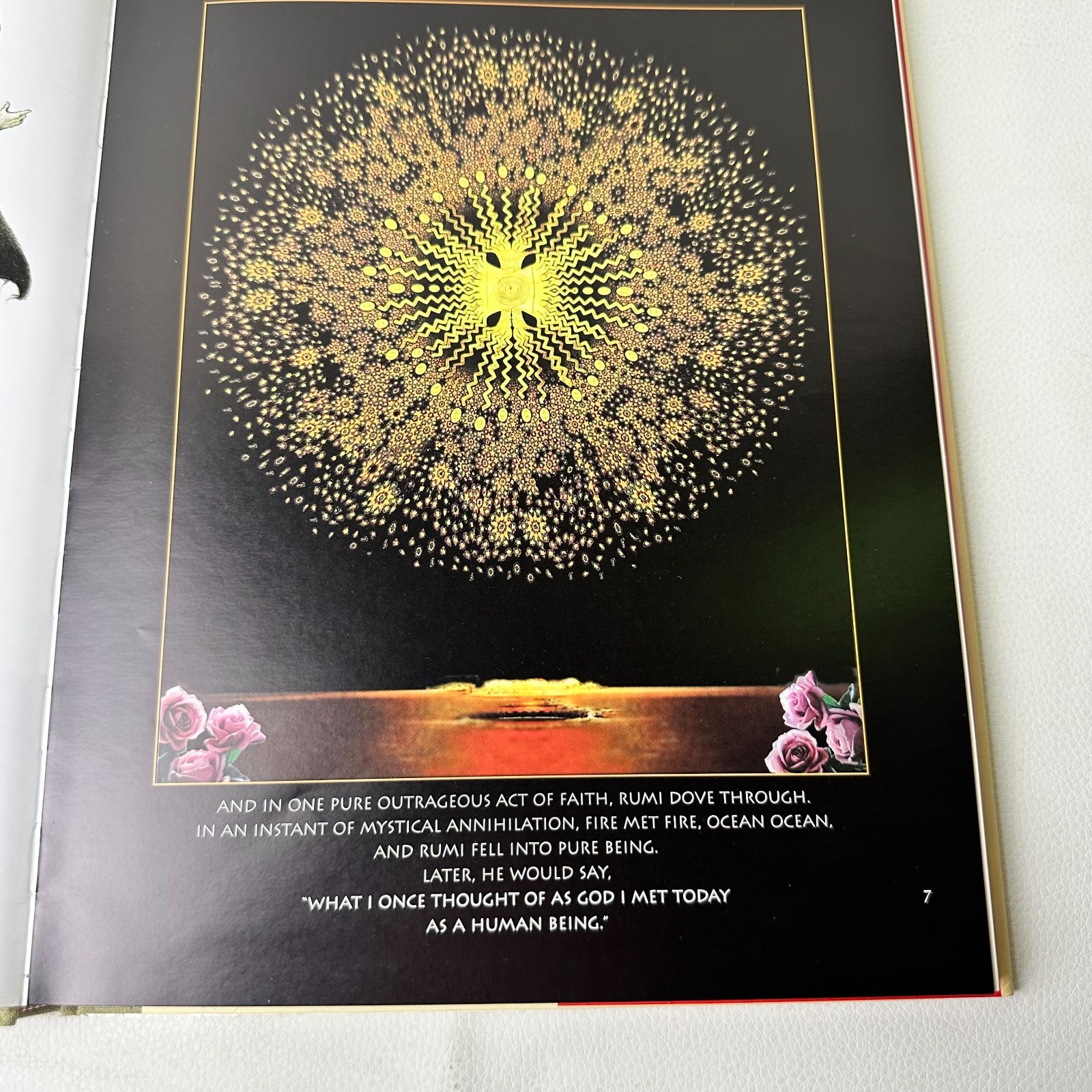 The Illuminated Rumi Jalal Al-Din Rumi 1997 First Edition Illustrated Hardcover