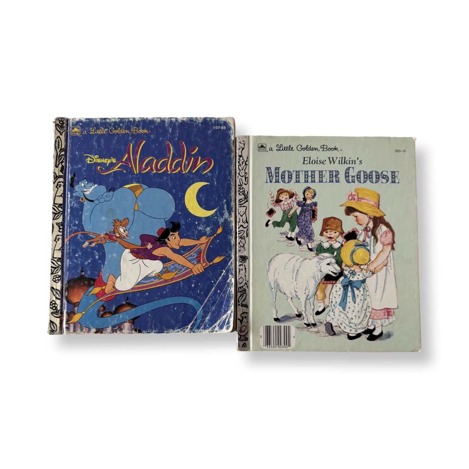 Little Golden Books Lot of 10 Vintage-Modern 1970s-2010s Kids Classics