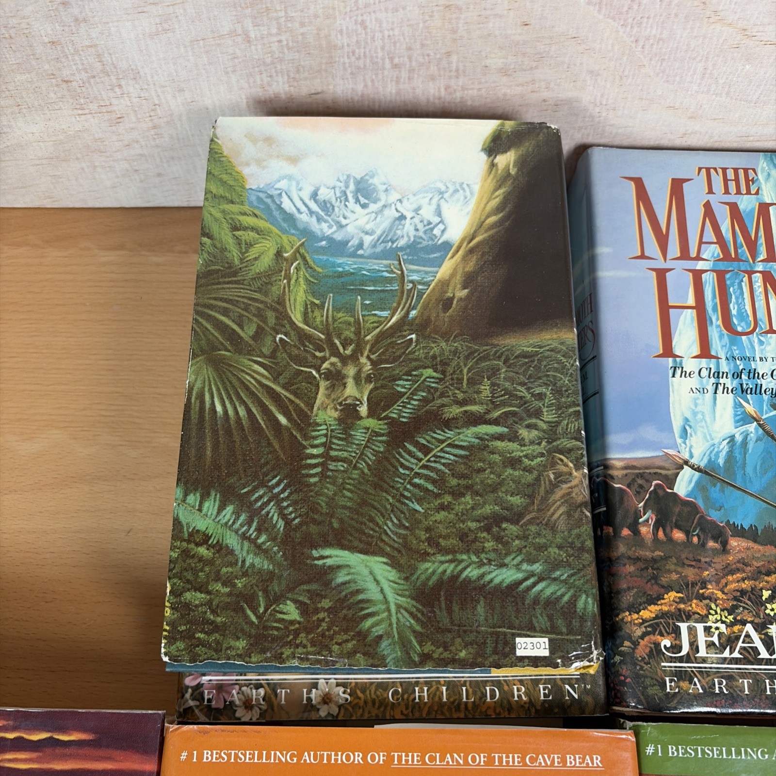 Complete Set Series Lot of 6 Earth’s Children Books by Jean Auel HARDCOVER