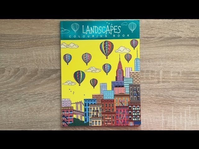 Landscapes Coloring Book by Vision St. Paperback Book