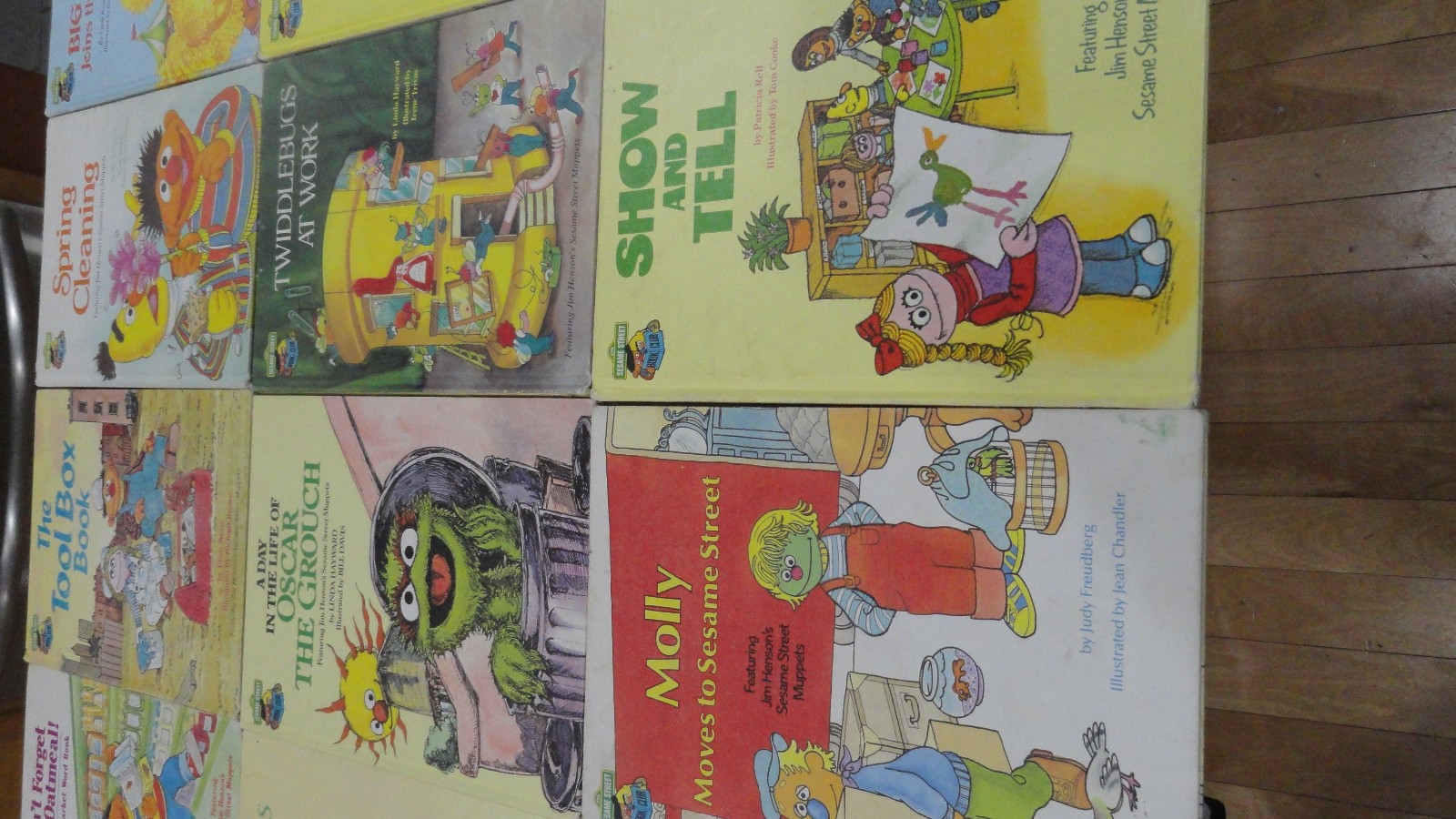 Sesame Street Book Club 1980’s Set of 26 Books See Below for Titles & Condition