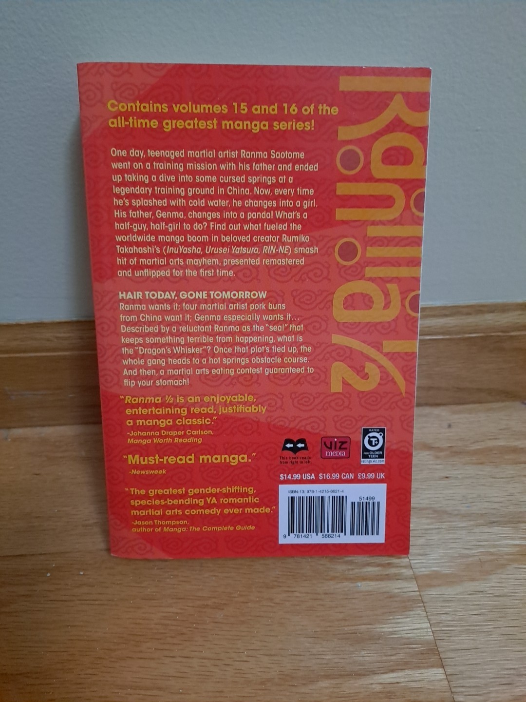 Ranma 1/2 (2-In-1 Edition), Vol. 8: Includes Volumes 15 & 16 LIKE NEW