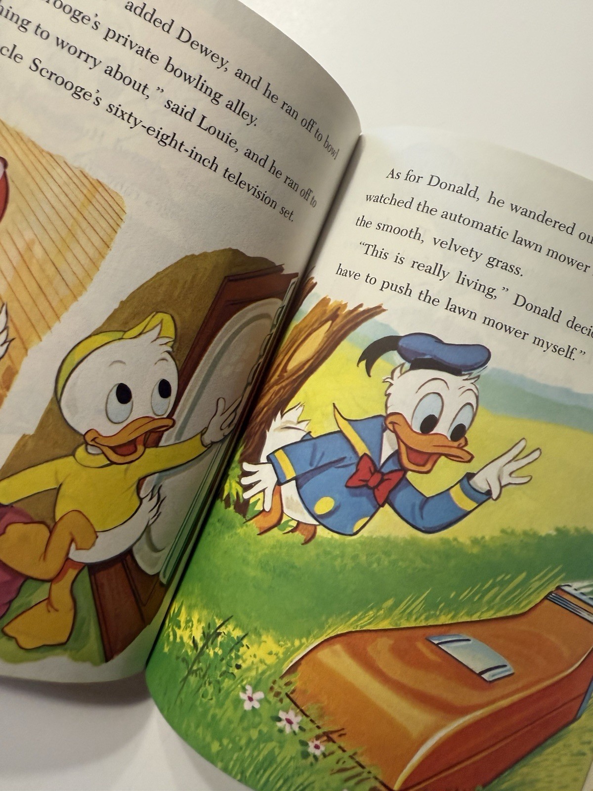 Little Golden Book Donald Duck Instant Millionaire Vintage Disney Vintage 1978