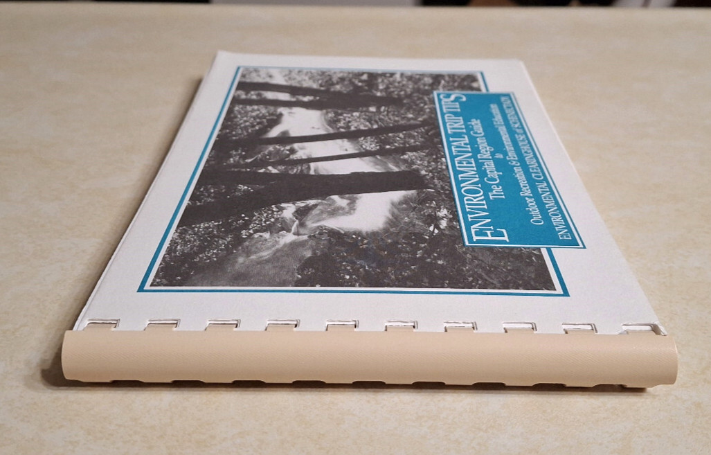 Vintage Capital Region Schenectady NY Hiking Guide Book Camping Albany Saratoga