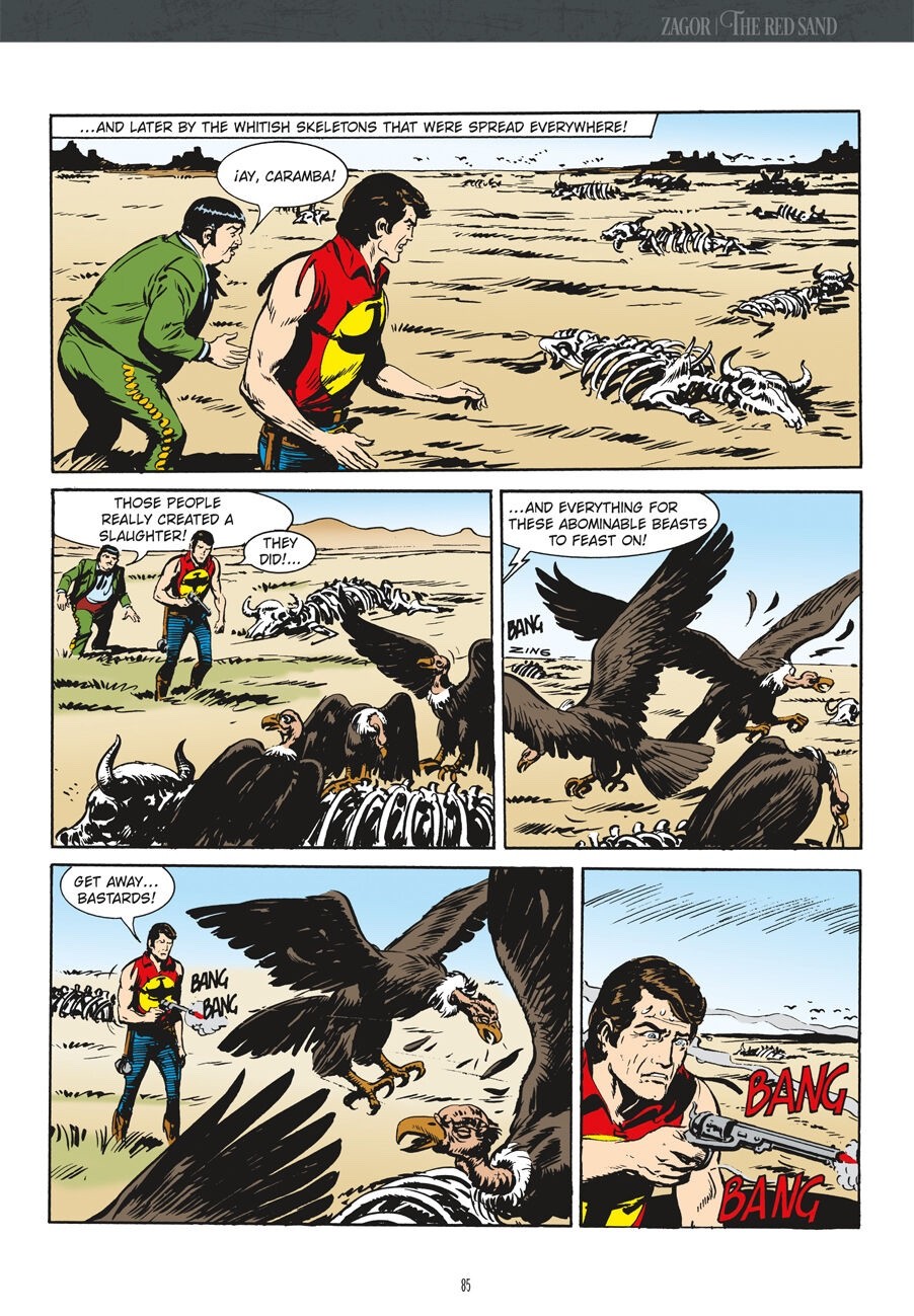 Zagor: The Red Sand (2016 Paperback), GN, Nolitta, Ferri, Rubini