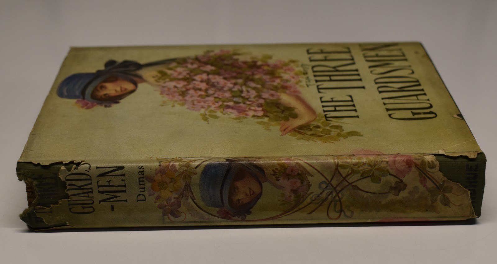 THE THREE GUARDSMEN by ALEXANDER DUMAS three musketeers paris ANTIQUE HC BOOK