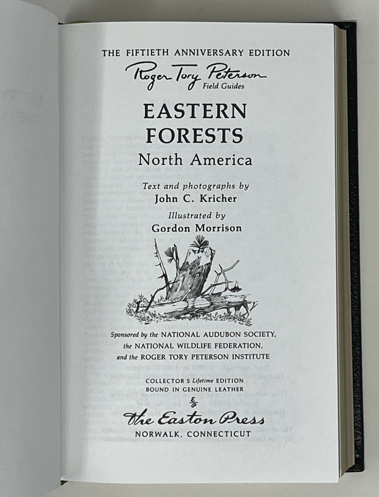 EASTON PRESS: Eastern Forests: North America by John Kricher – 1988 Leather HC