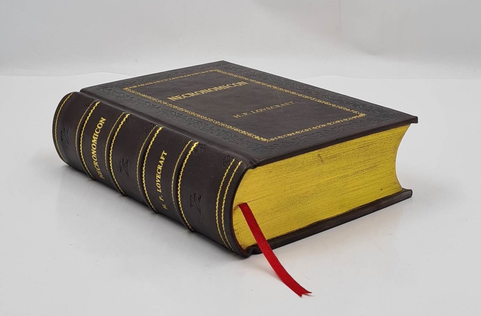 Necronomicon by Lovecraft, H. P. [PREMIUM LEATHER BOUND]
