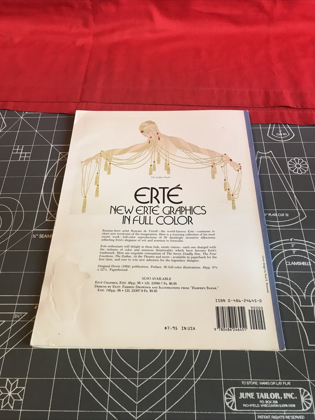 Vintage 1984 Erte New Erte Graphics In Full Color Book