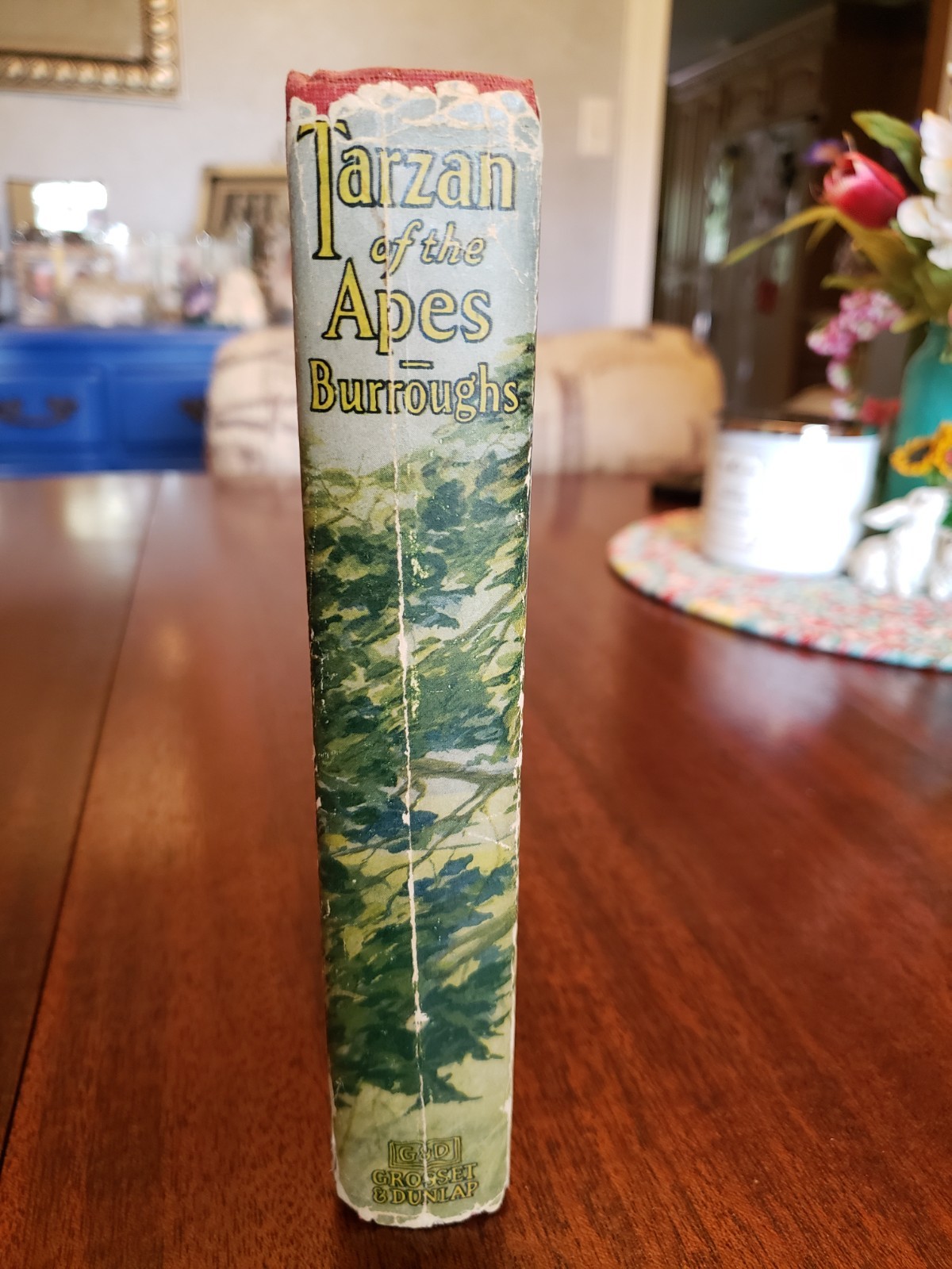 Tarzan of the Apes by Edgar Rice Burroughs, 1st Grosset & Dunlap edition 1927