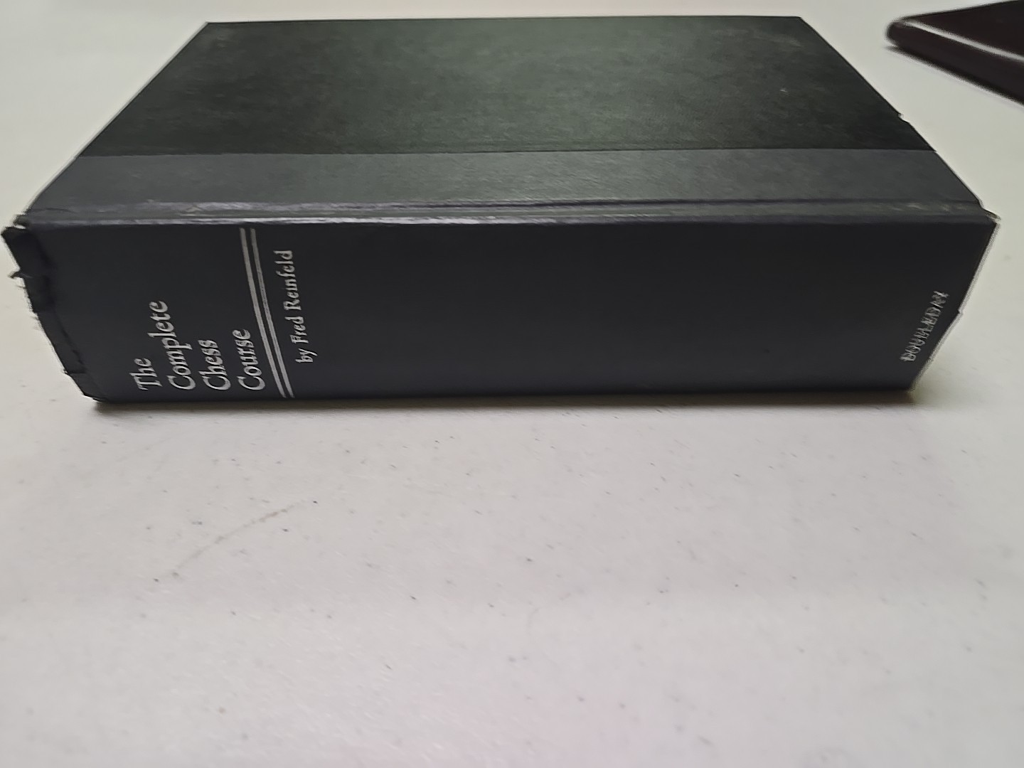VTG HC Book „The Complete Chess Course“ By Fred Reinfeld 1959 Doubleday& Company
