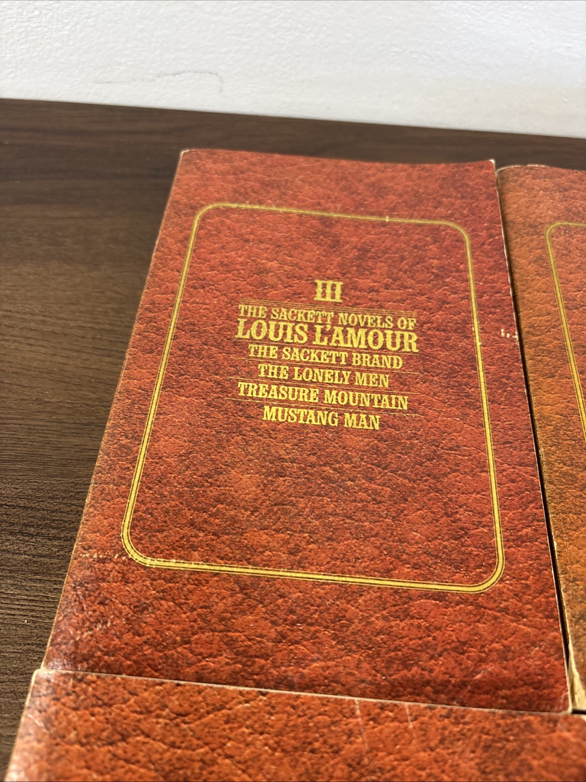 The Sackett Novels of Louis L’Amour Set of 4 Paperback Books