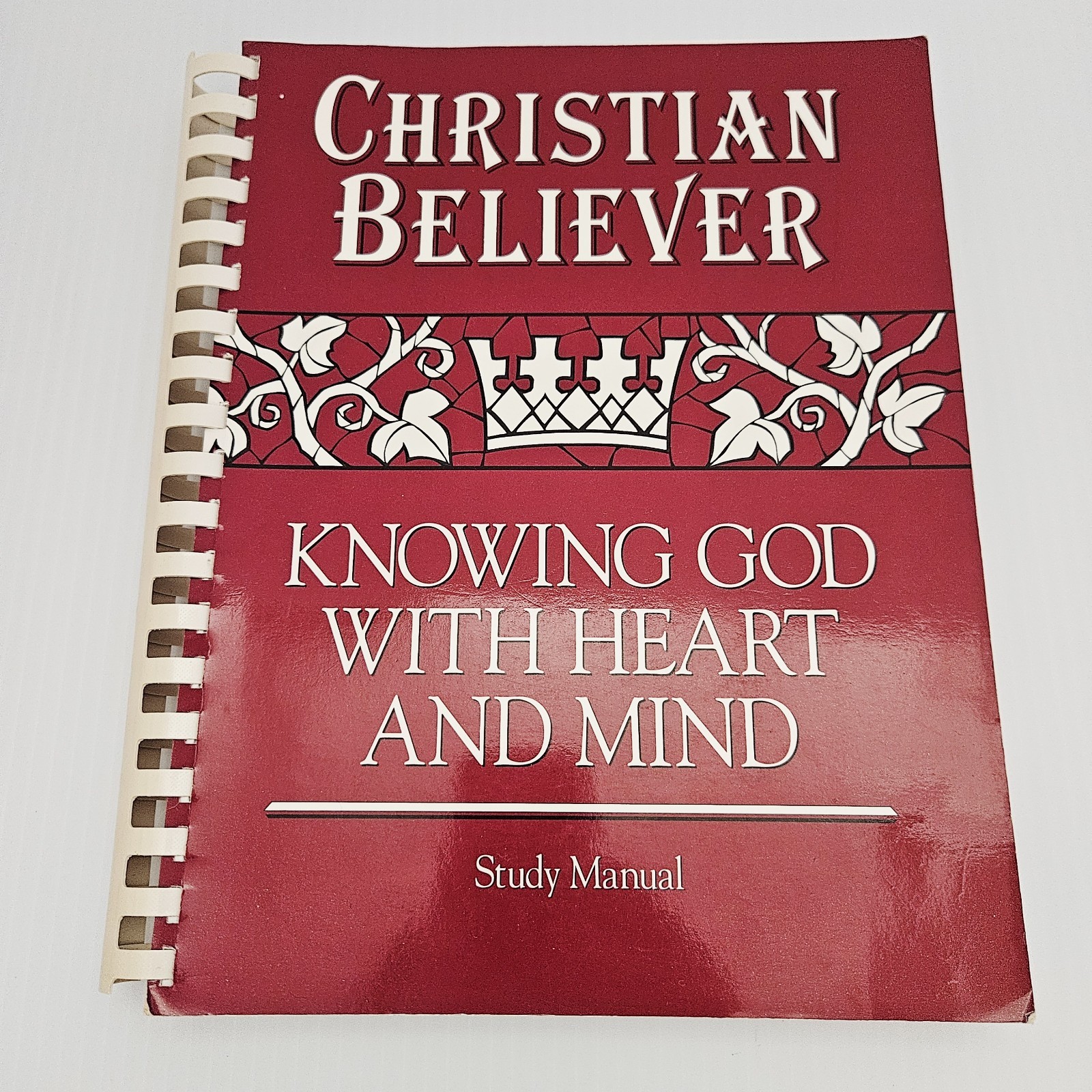 Christian Believer Book Knowing God with Heart and Mind Bible Study Manual