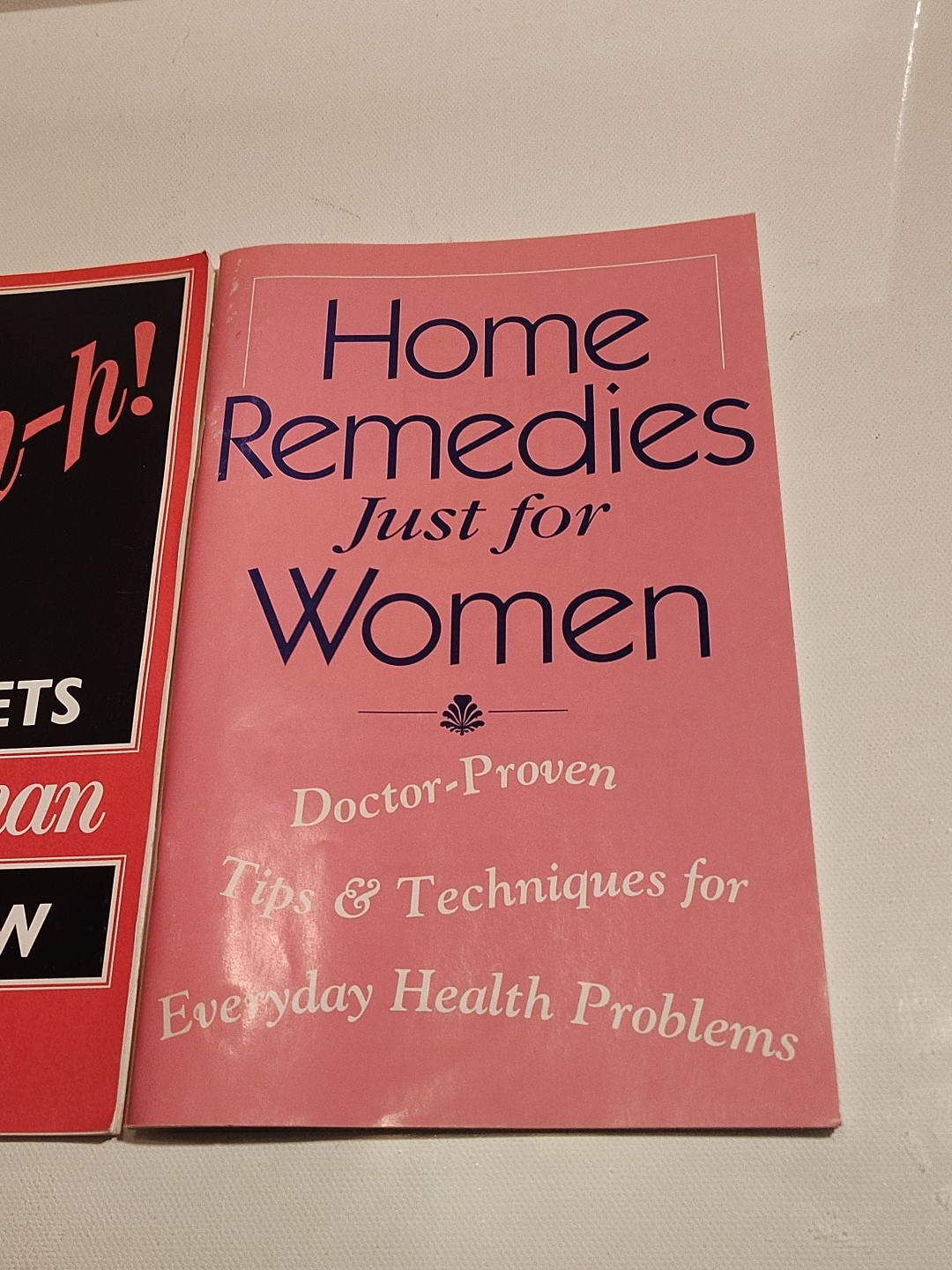 2 Woman’s Books Sex Secrets Every Woman Must Know & Home Remedies For Women 1995