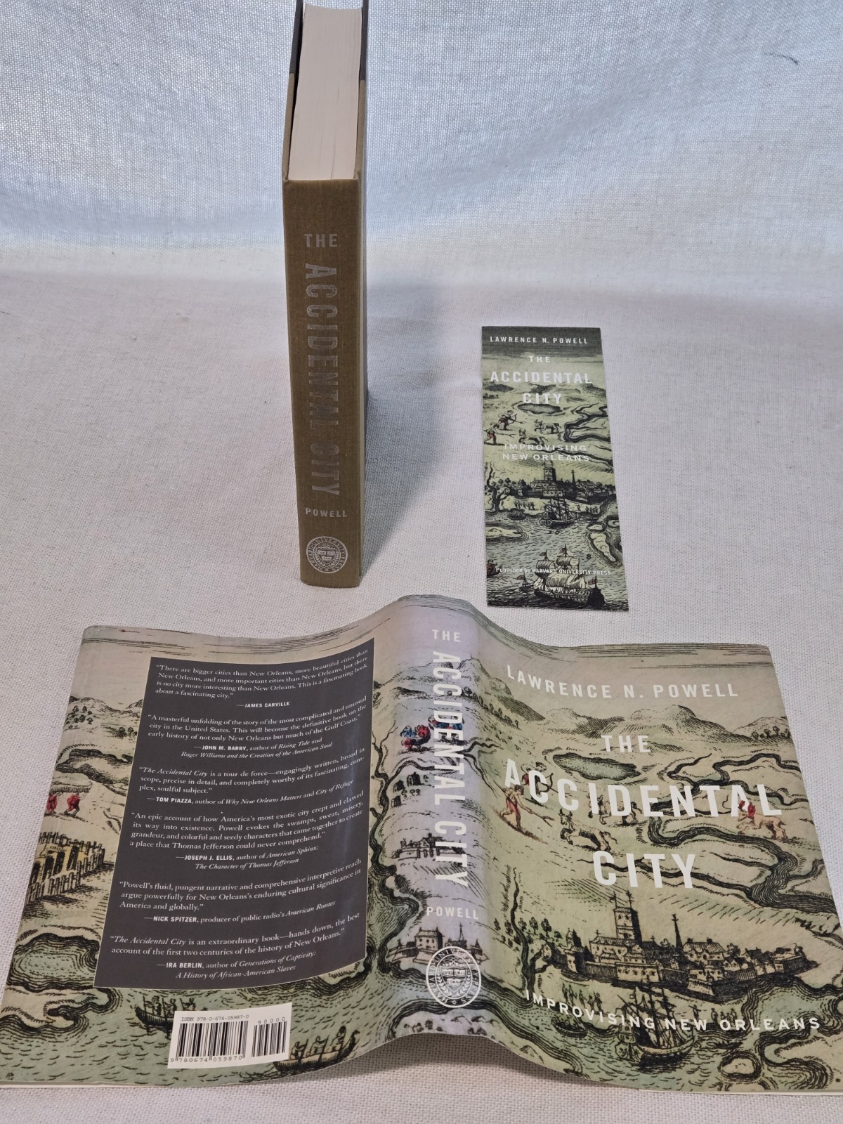 New Orleans History Bundle: Accidental City Signed + Gilbert de St. Maxent 1968