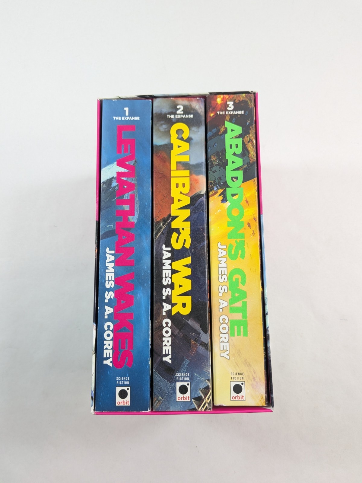 The Expanse Books Box Set 1-3 by James S. A. Corey Paperback 2023 Orbit Slipcase