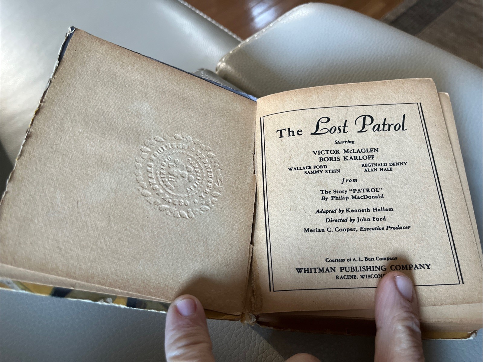 Vintage, The Lost Patrol, Whitman Publishing 753, The Big Little Book