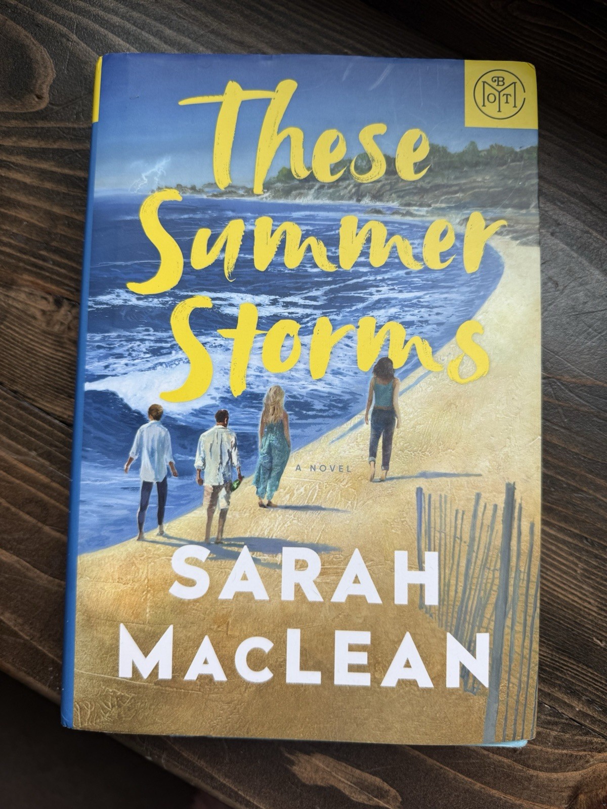 These Summer Storms A Novel by Sarah MacLean Hardcover BOTM July 2025 Like New