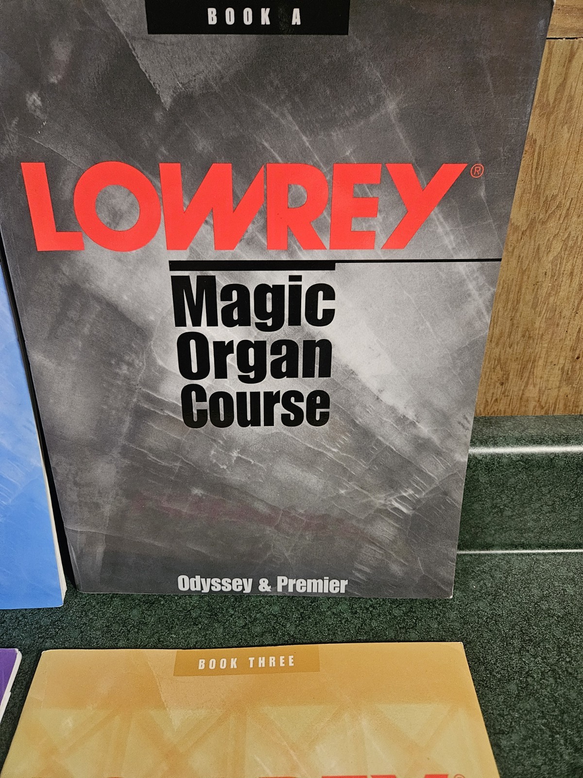 Lowrey Magic Organ Course 4 Songbooks Instructional as shown