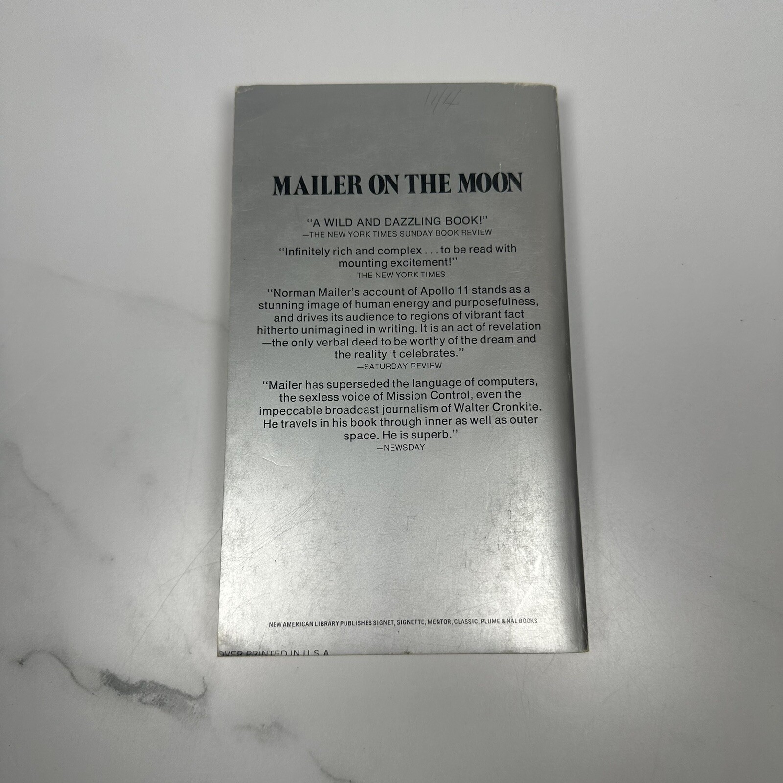 Of A Fire On The Moon Normal Mailer Signet Classic PB 1971 Vintage Unread