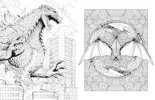 Godzilla: The Official Coloring Book, Titan, Excellent Book