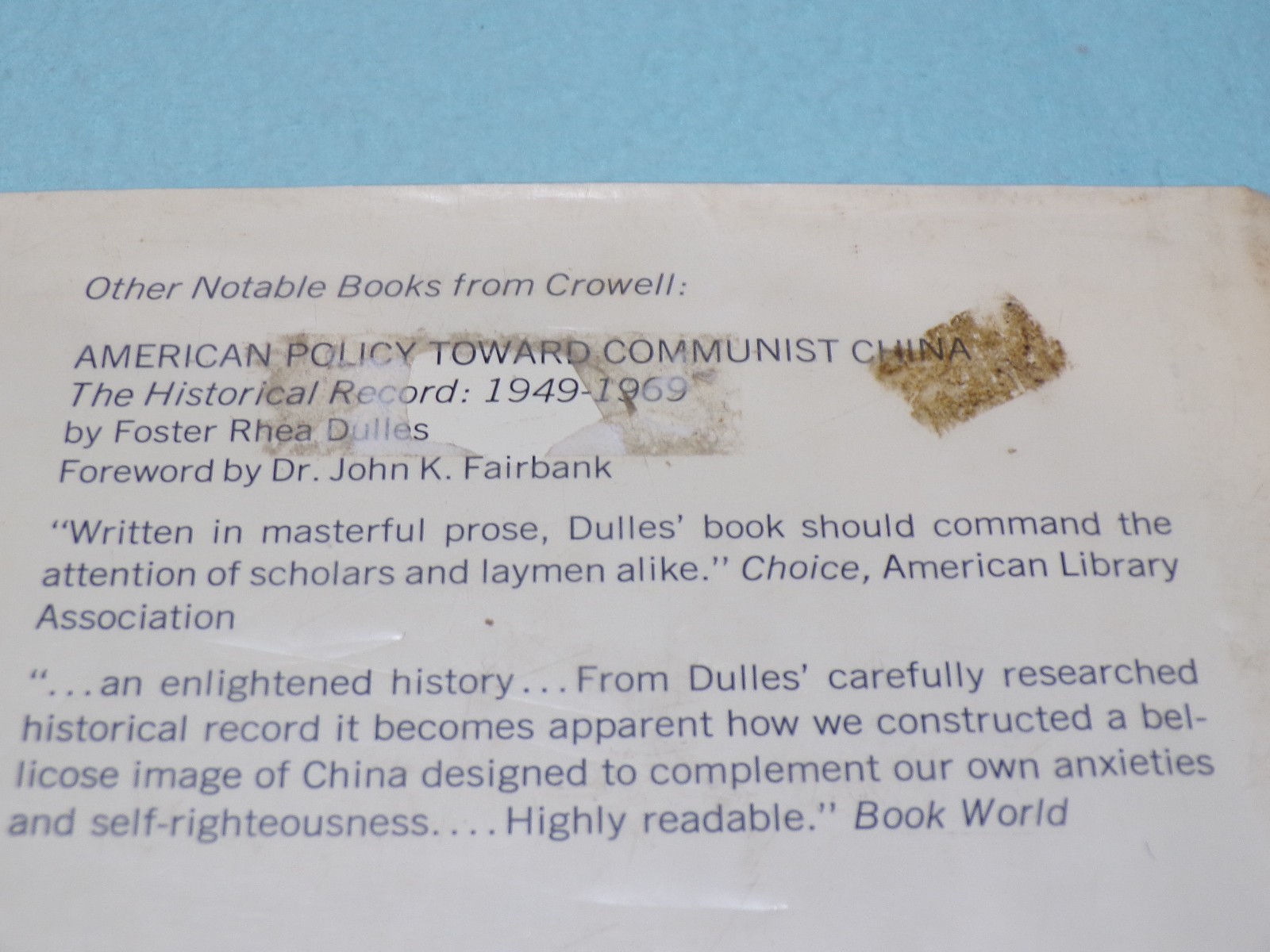 Americans In Southeast Asia The Roots of Commitment, A Hardcover Book