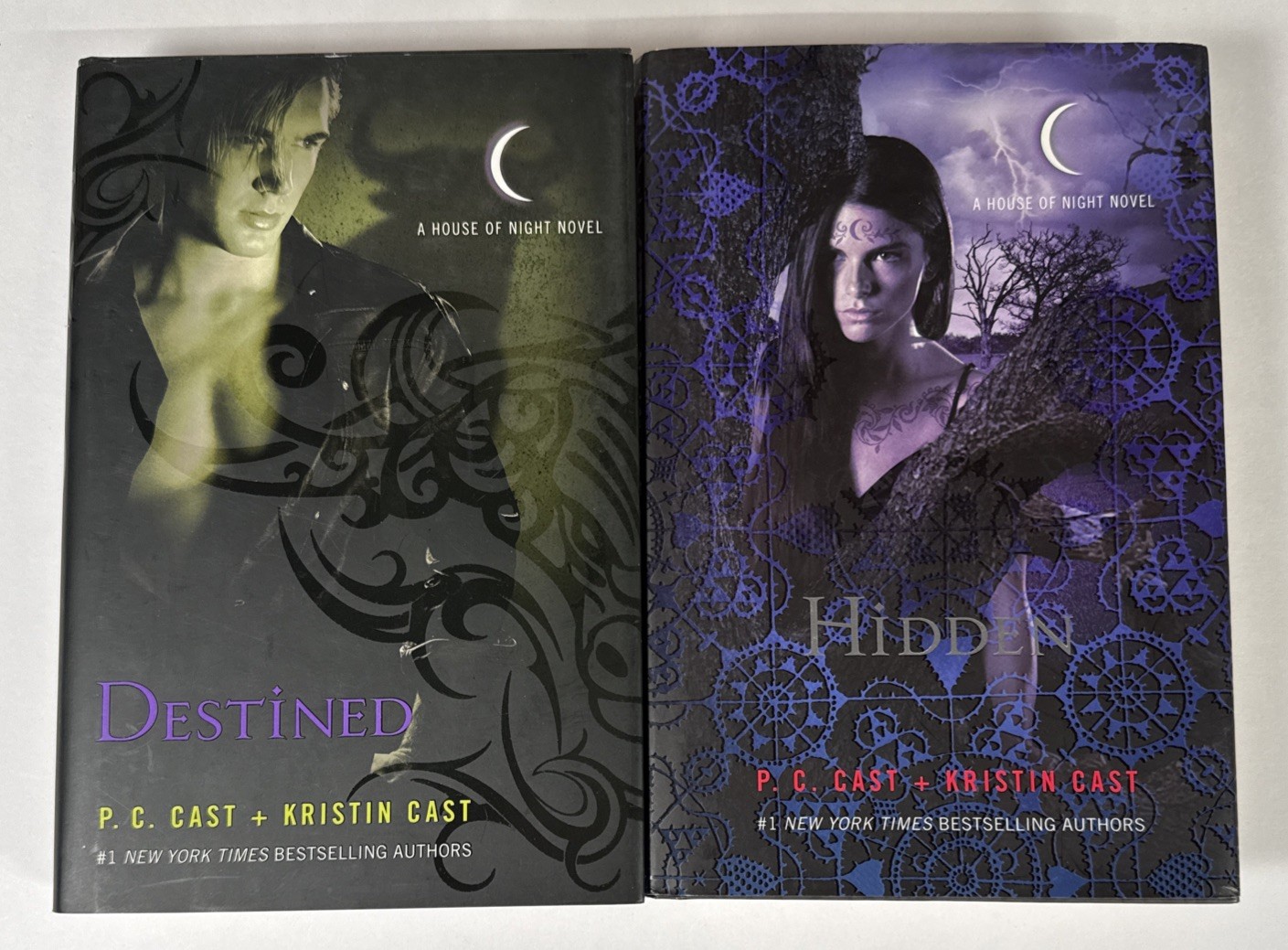 A House of Night Novel Books 1-10 Series by P.C. Cast Kristin Lot 10 HC PB