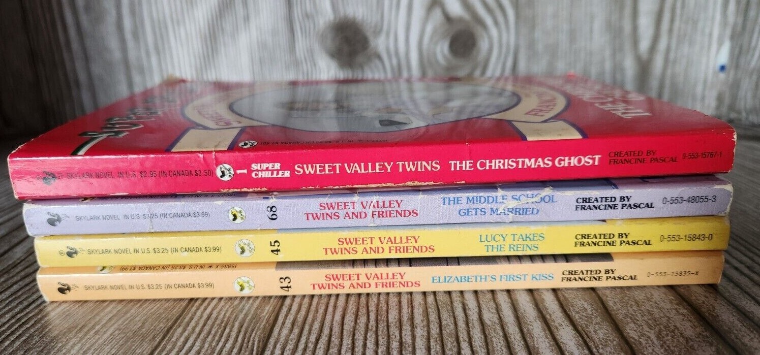 1990’s Sweet Valley Twins Books BUILD YOUR COLLECTION Francine Pascal Paperback