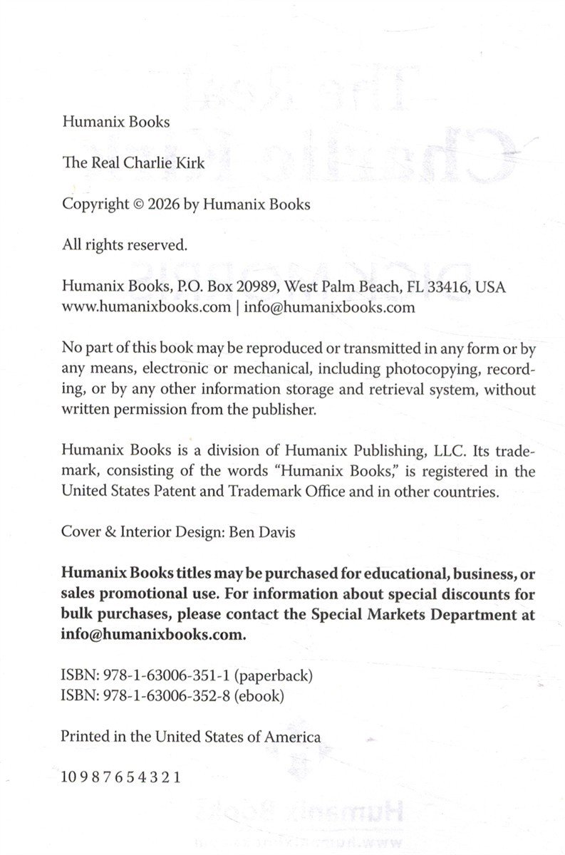 The Real Charlie Kirk by Morris, Dick