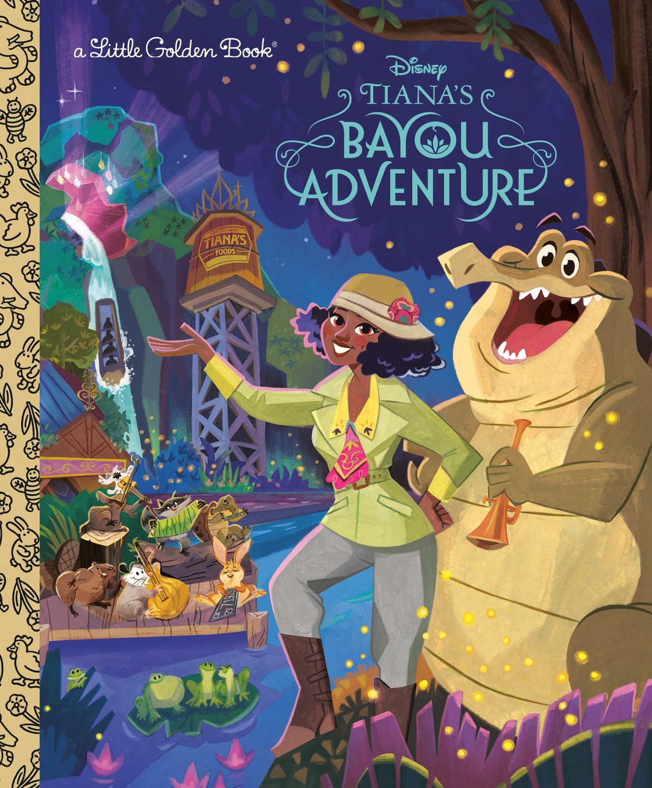 Tiana’s Bayou Adventure (Disney Princess) (Little Golden Book)