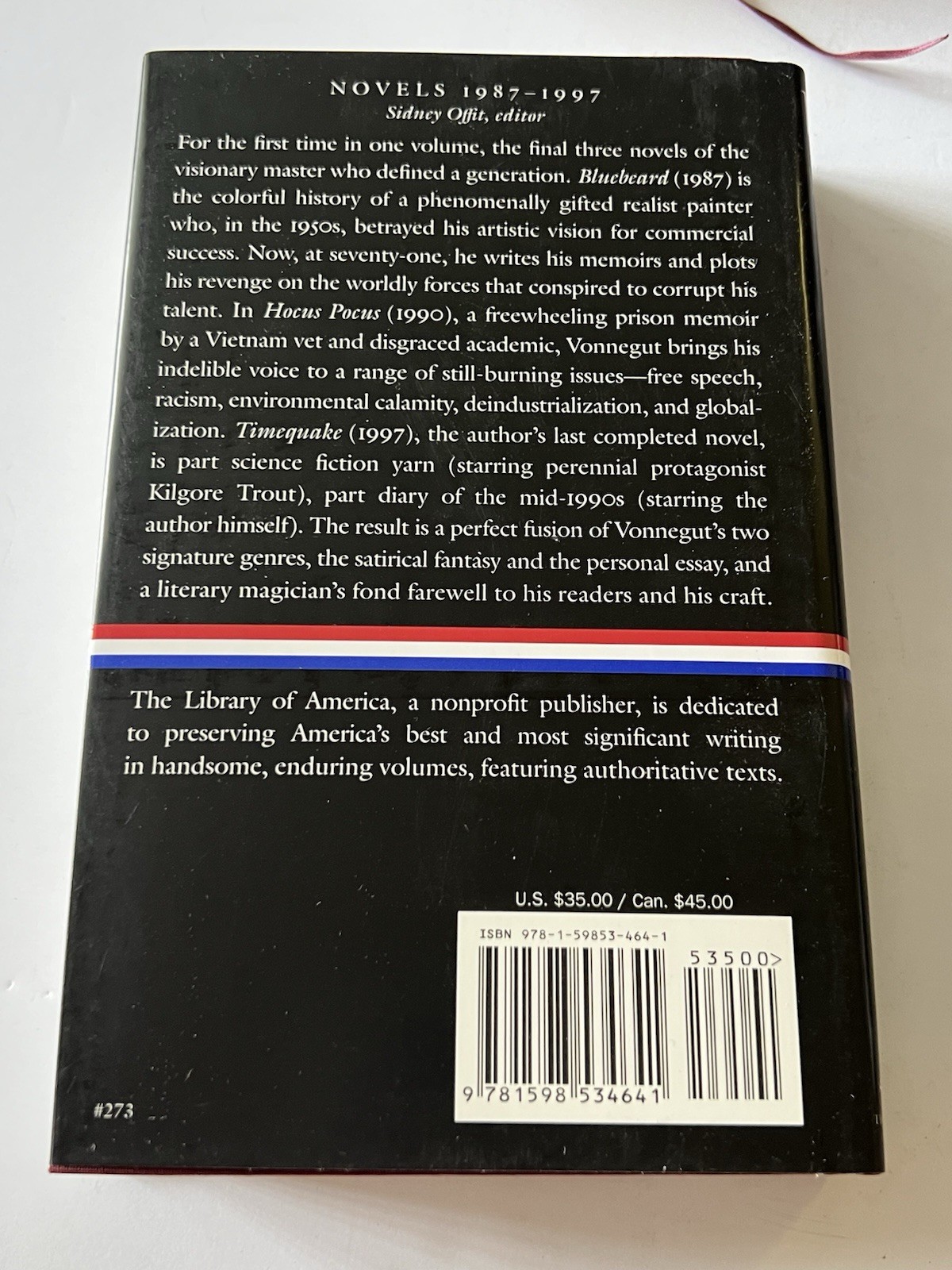 Kurt Vonnegut: The Complete Novels: A Library of America Boxed 4 Book Set