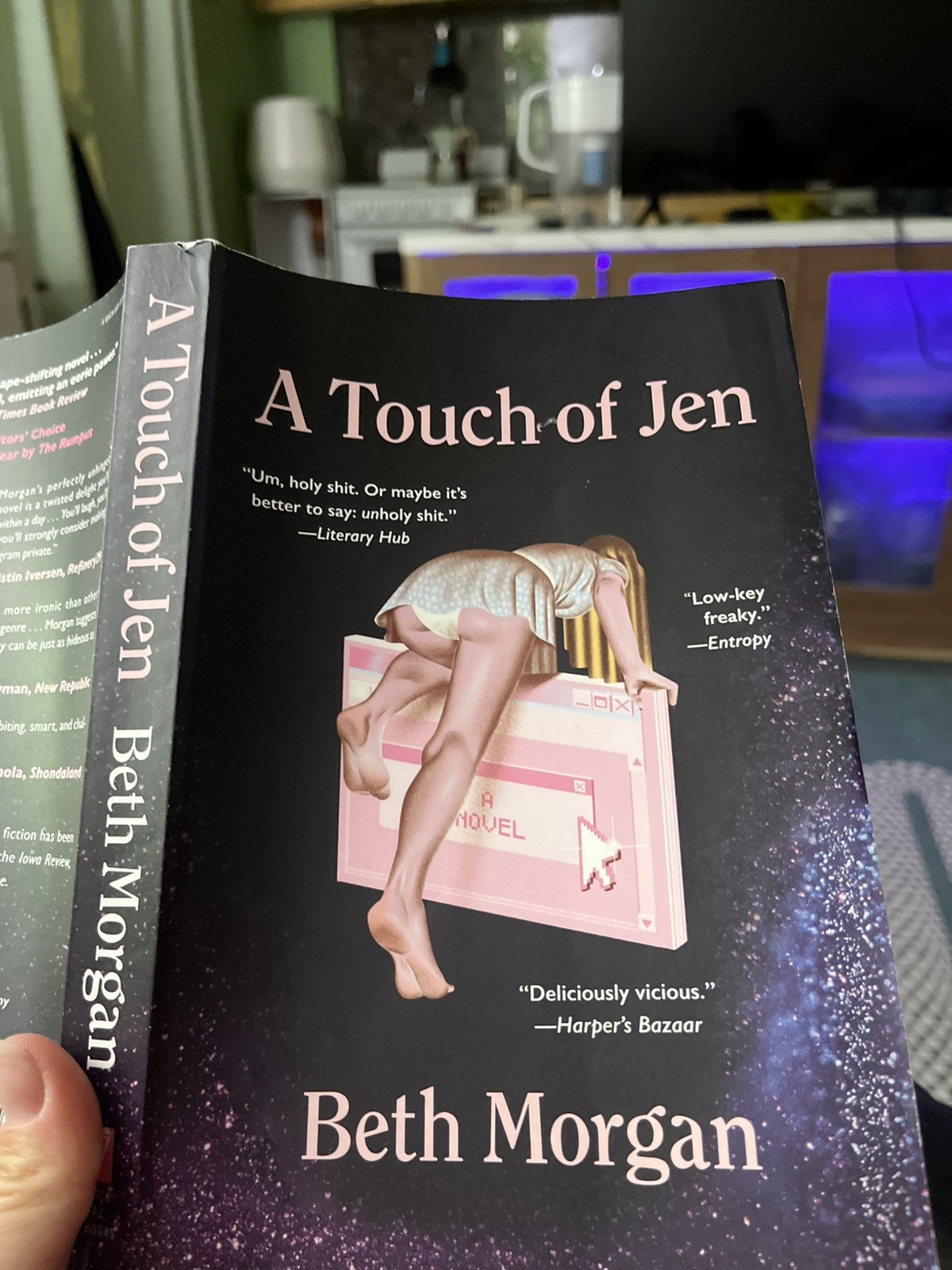 A Touch of Jen by Beth Morgan Very Good Condition Paperback 2023