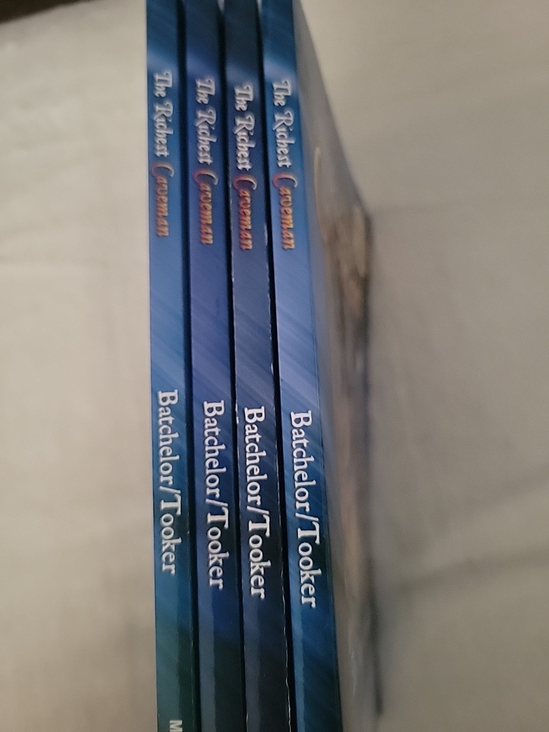 4 Copies Book Lot The Richest Caveman Doug Batchelor Story by Marilyn Tooker