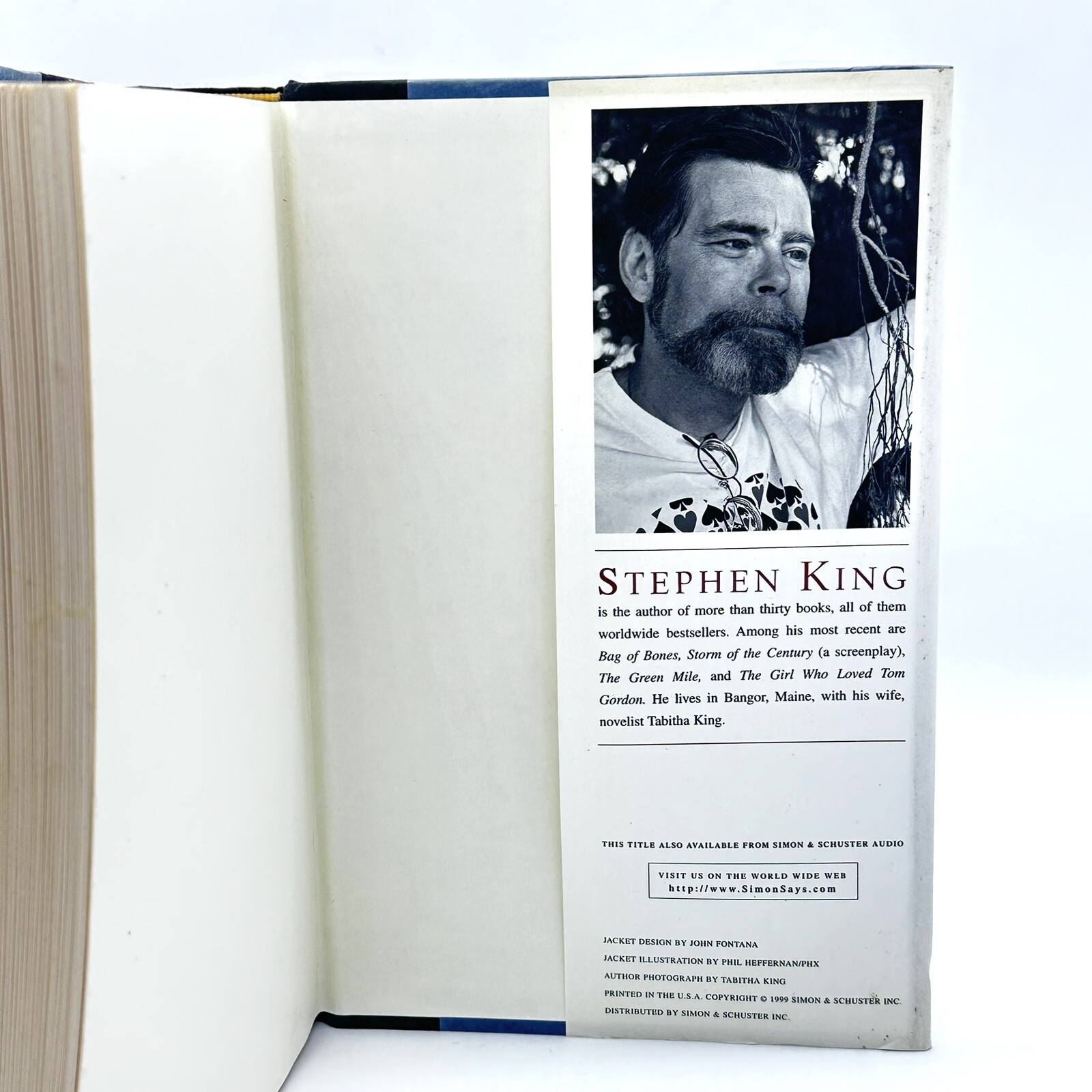 Stephen King HEARTS IN ATLANTIS 1999 1st Edition 3rd Print Hardcover Book w/DJ