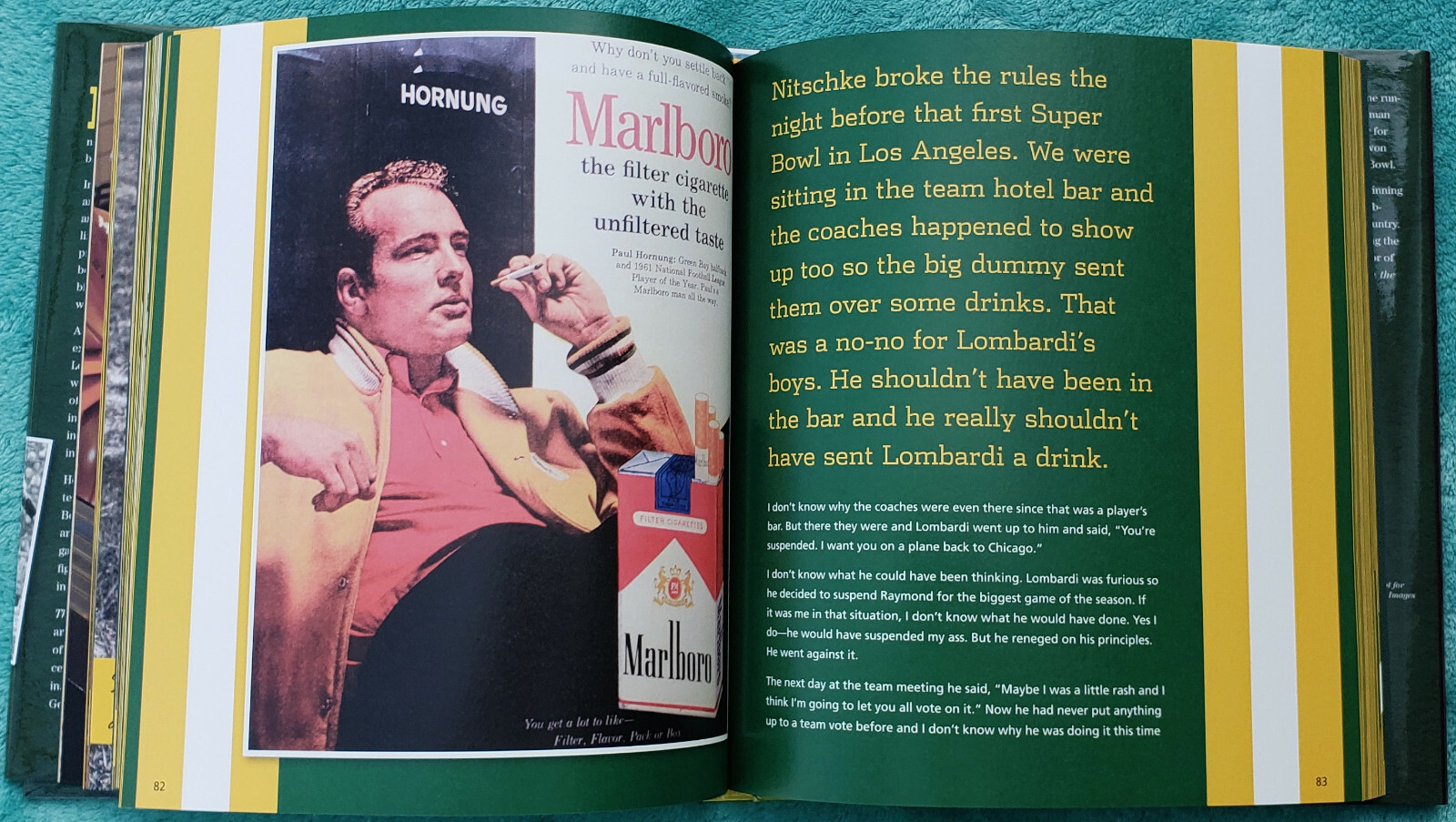 The Paul Hornung Scrapbook 2014 Hardcover 175 Pages Loaded With Great Photos