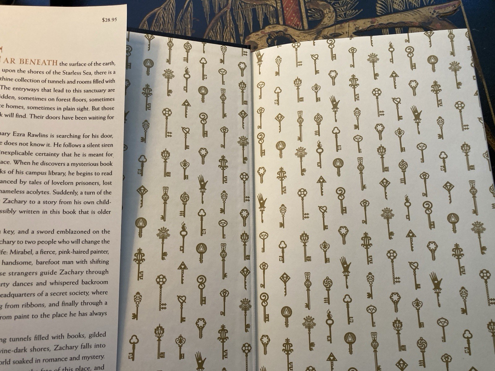 Erin Morgenstern The Starless Sea First Edition Hardcover Signed Doubleday