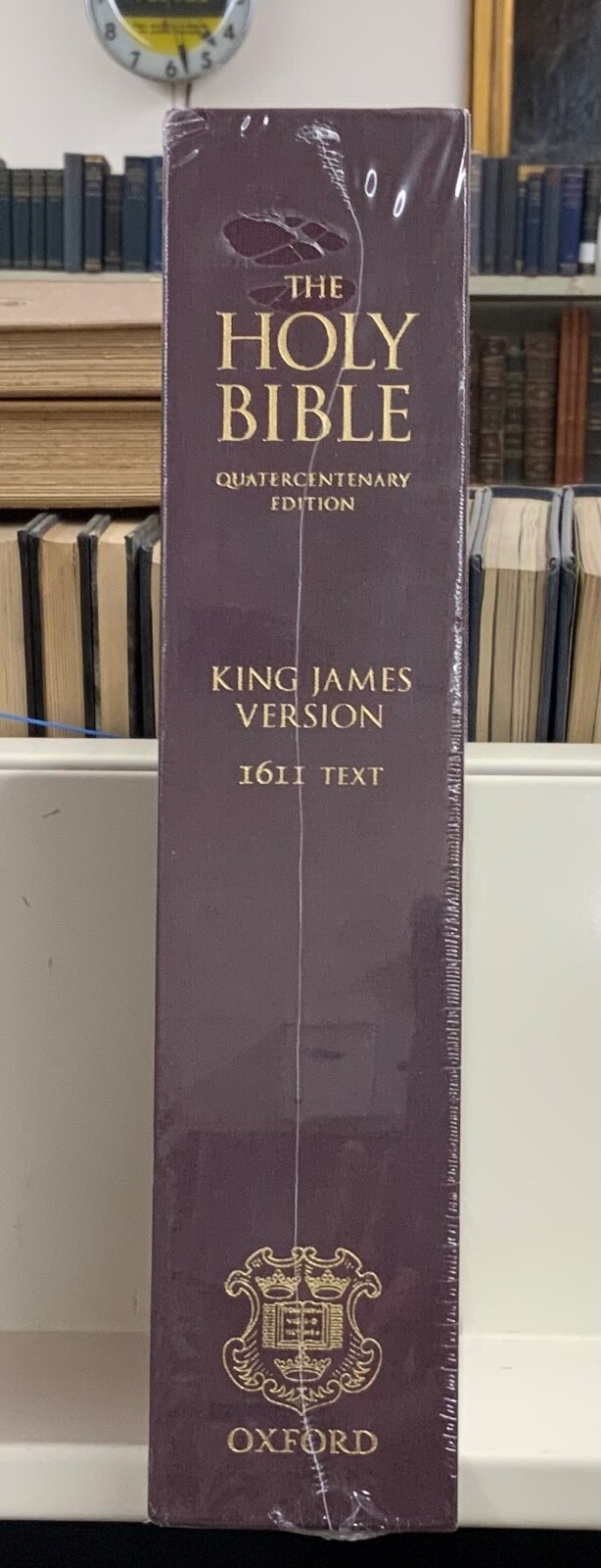 2010 Holy Bible King James Version, Quatercentenary Edition Oxford Like New
