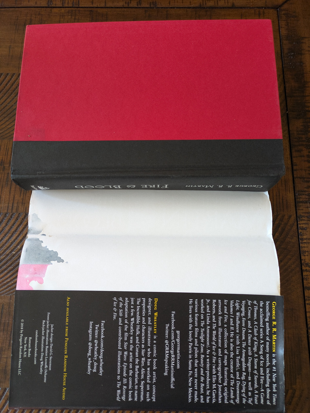 Fire & Blood | George R.R. Martin | 2018 1st Ed, 1st Print | HOUSE OF THE DRAGON