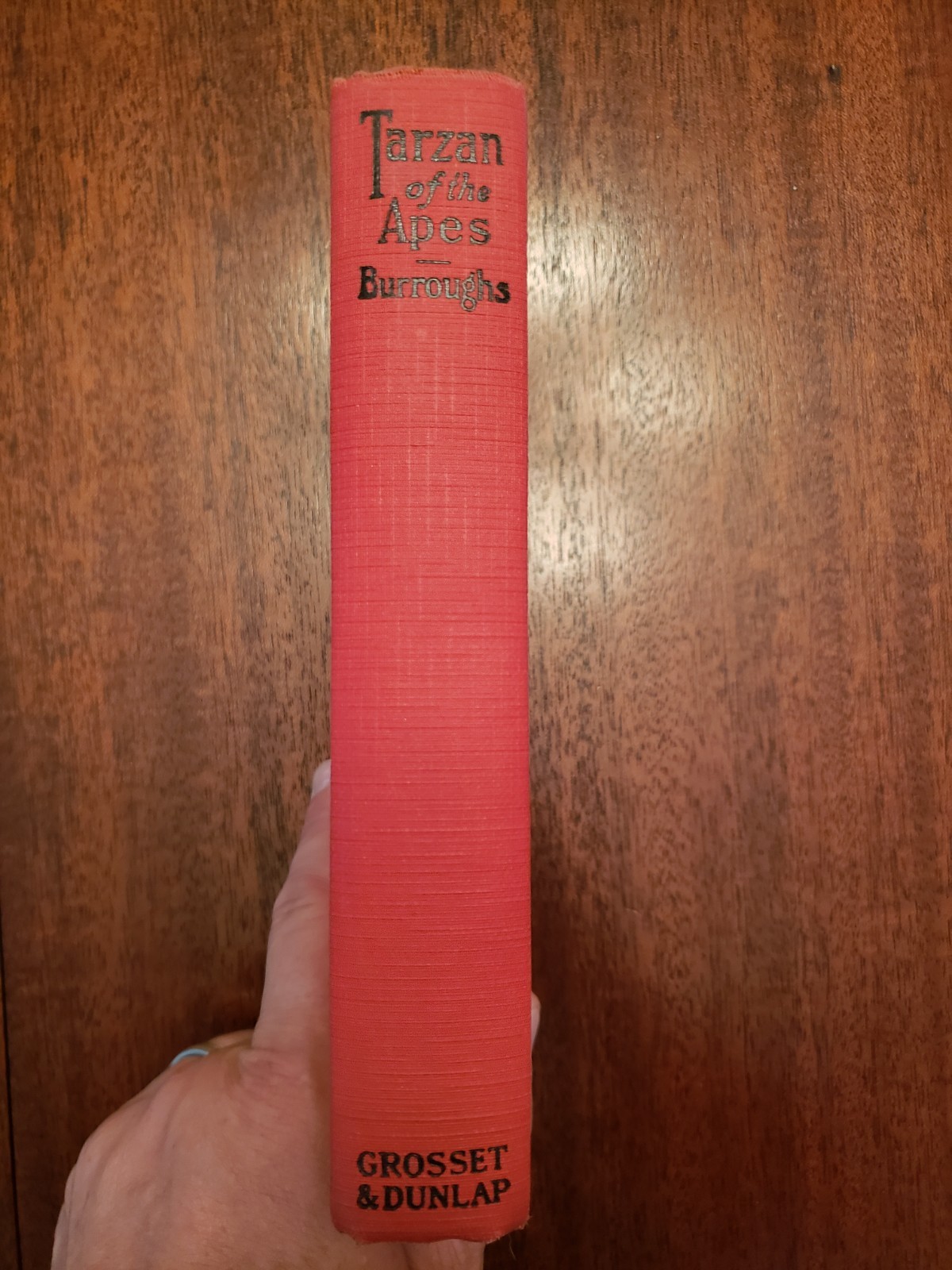 Tarzan of the Apes by Edgar Rice Burroughs, 1st Grosset & Dunlap edition 1927