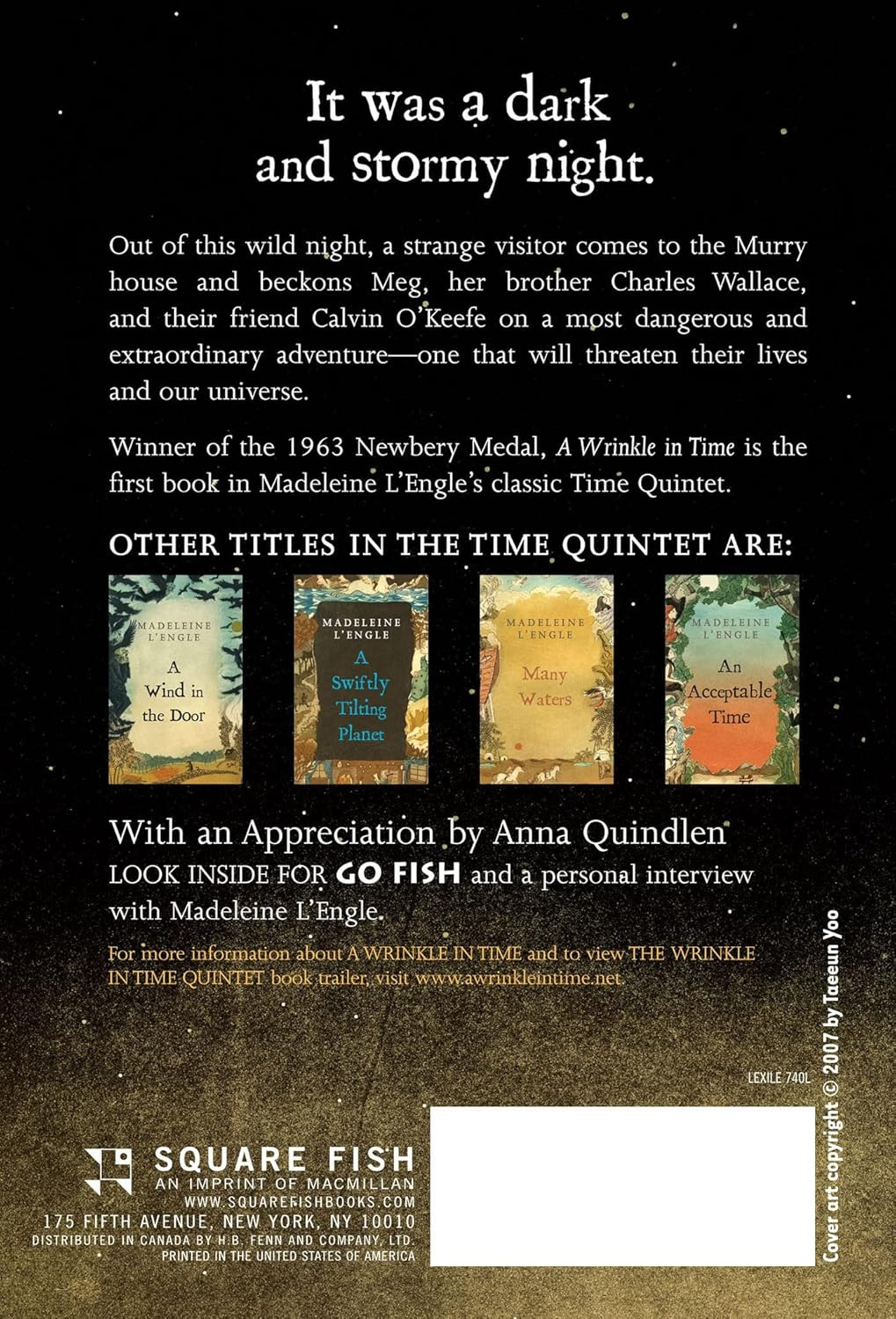 A Wrinkle in Time paperback