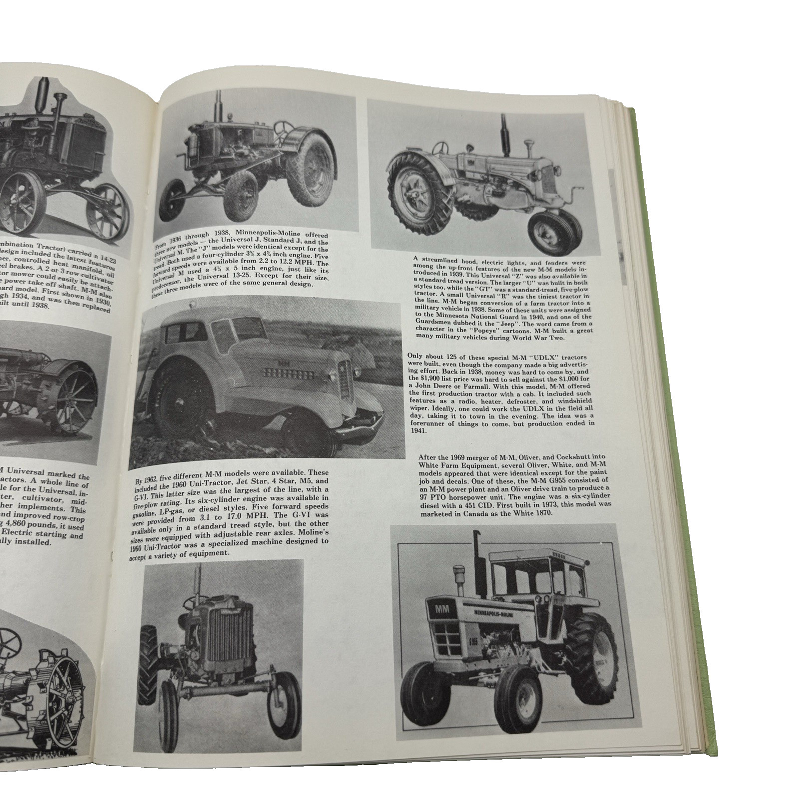Encyclopedia of American Farm Tractors by C H Wendel HC 1979 Crestline Pub