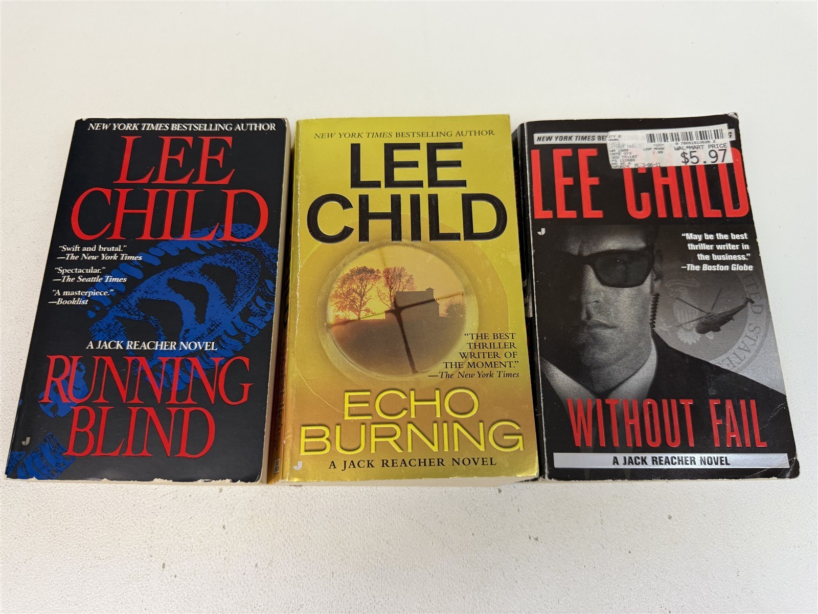 Lee Child Lot 1st 30 Jack Reacher Paperback Killing Floor – In Too Deep +Stories