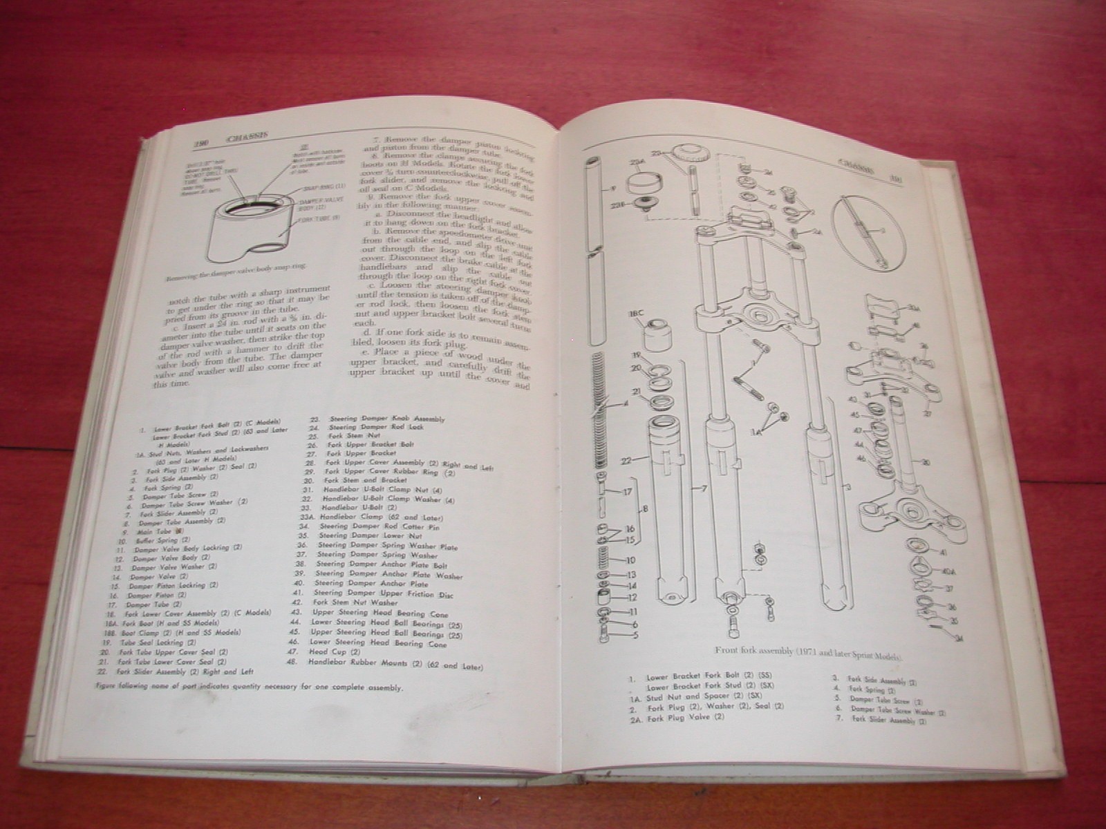 1947 1972 HARLEY DAVIDSON SINGLES MOTORCYCLE CHILTON SERVICE REPAIR MANUAL TUNE