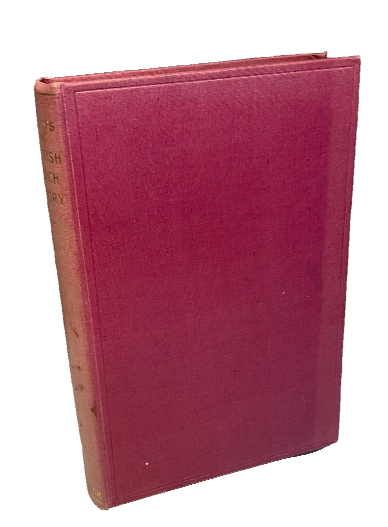 Aspects of Scottish Church History 1927 Donald MaClean Hardcover First Edition